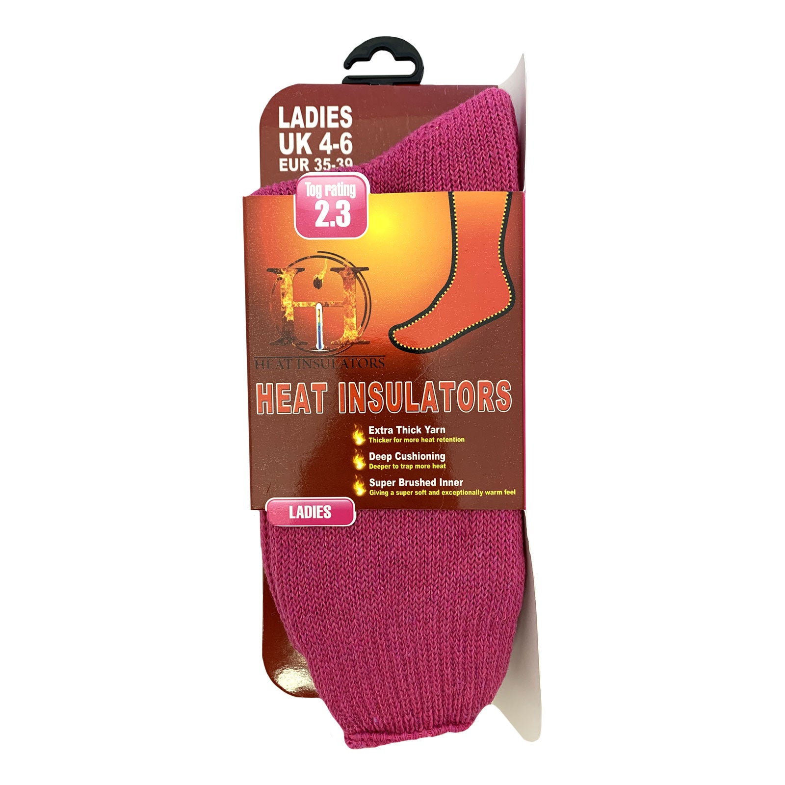 Ladies Size 4-6 Warm Thermal Socks
