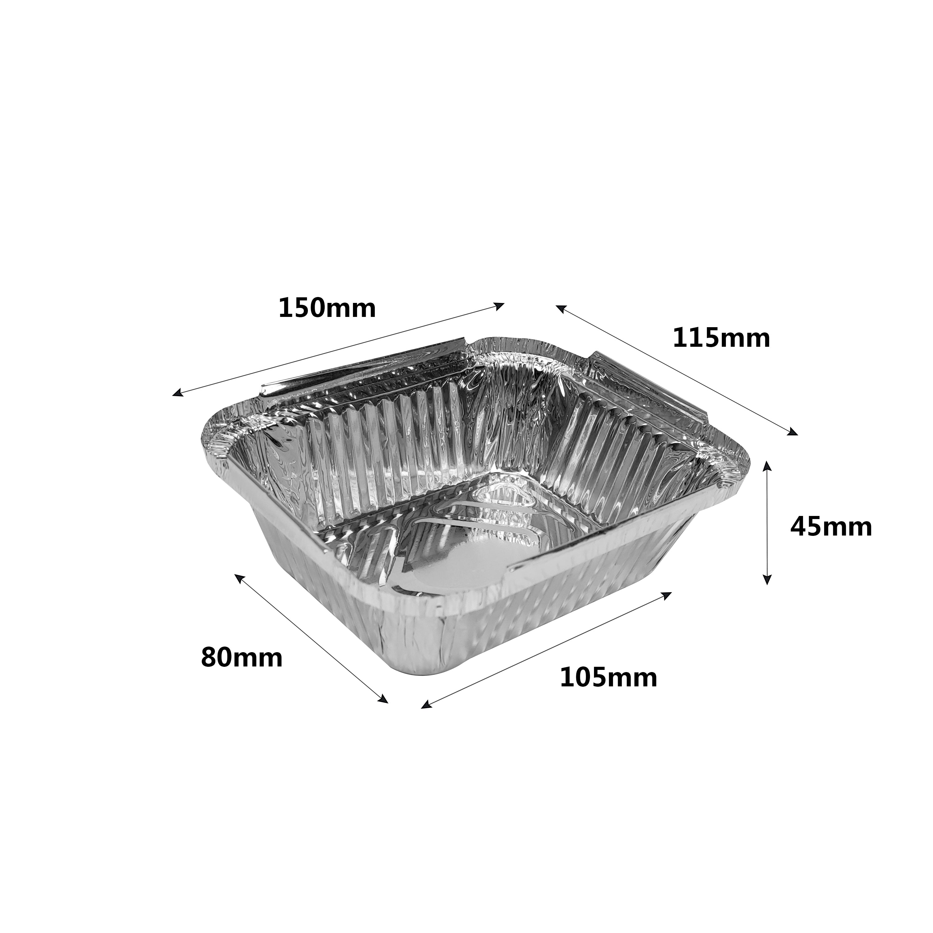 AMOS Aluminium Foil Trays with Lids