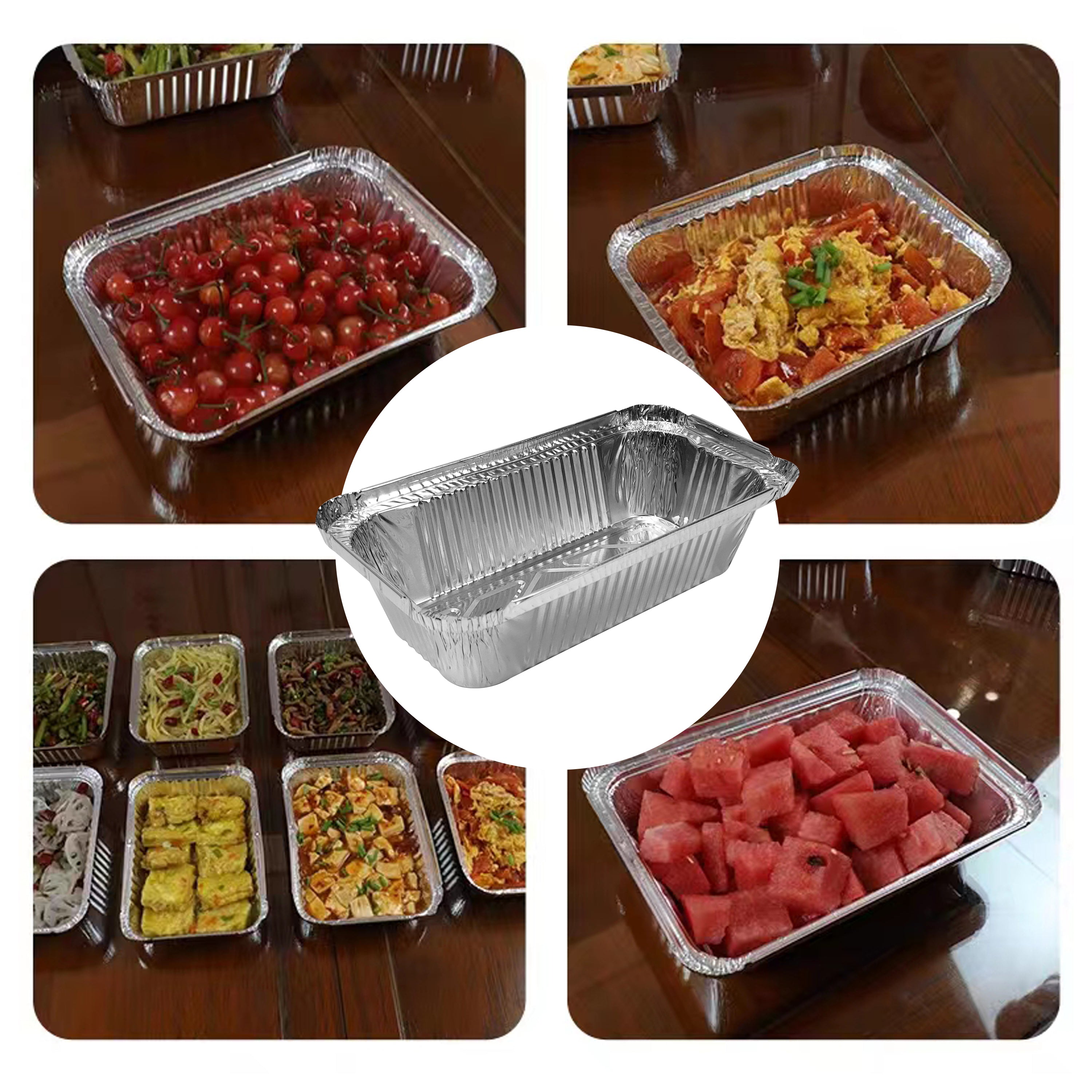 AMOS Aluminium Foil Trays with Lids