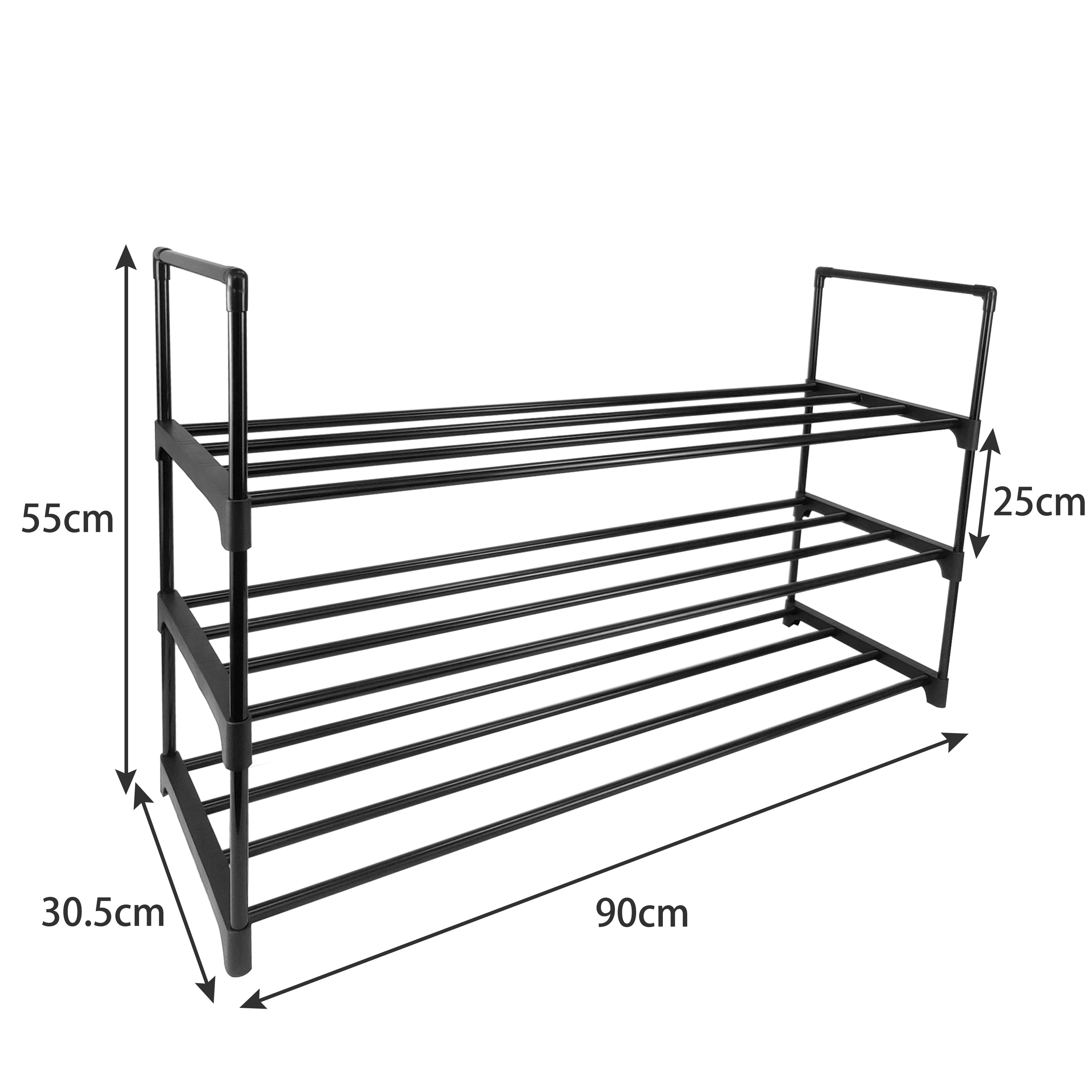 AMOS 3-Tier Shoe Rack