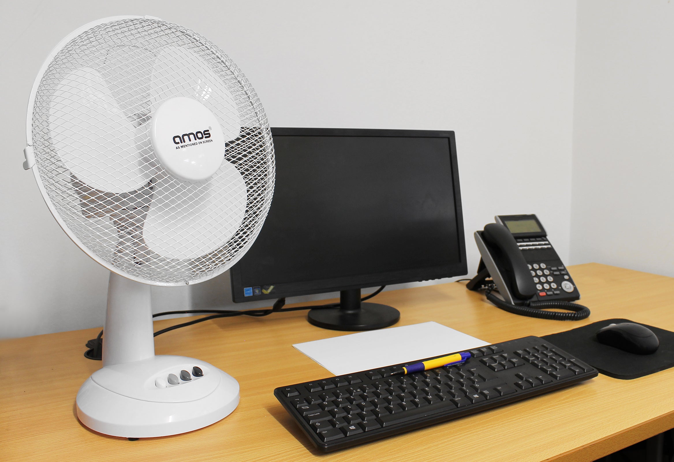 AMOS 12" Desk Fan