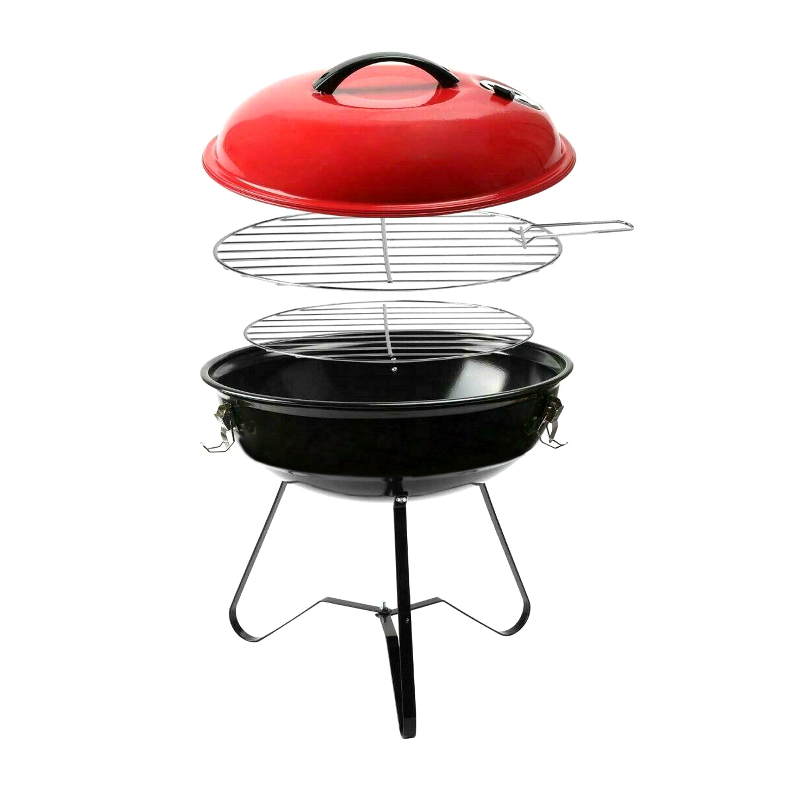 AMOS 14” BBQ Charcoal Grill