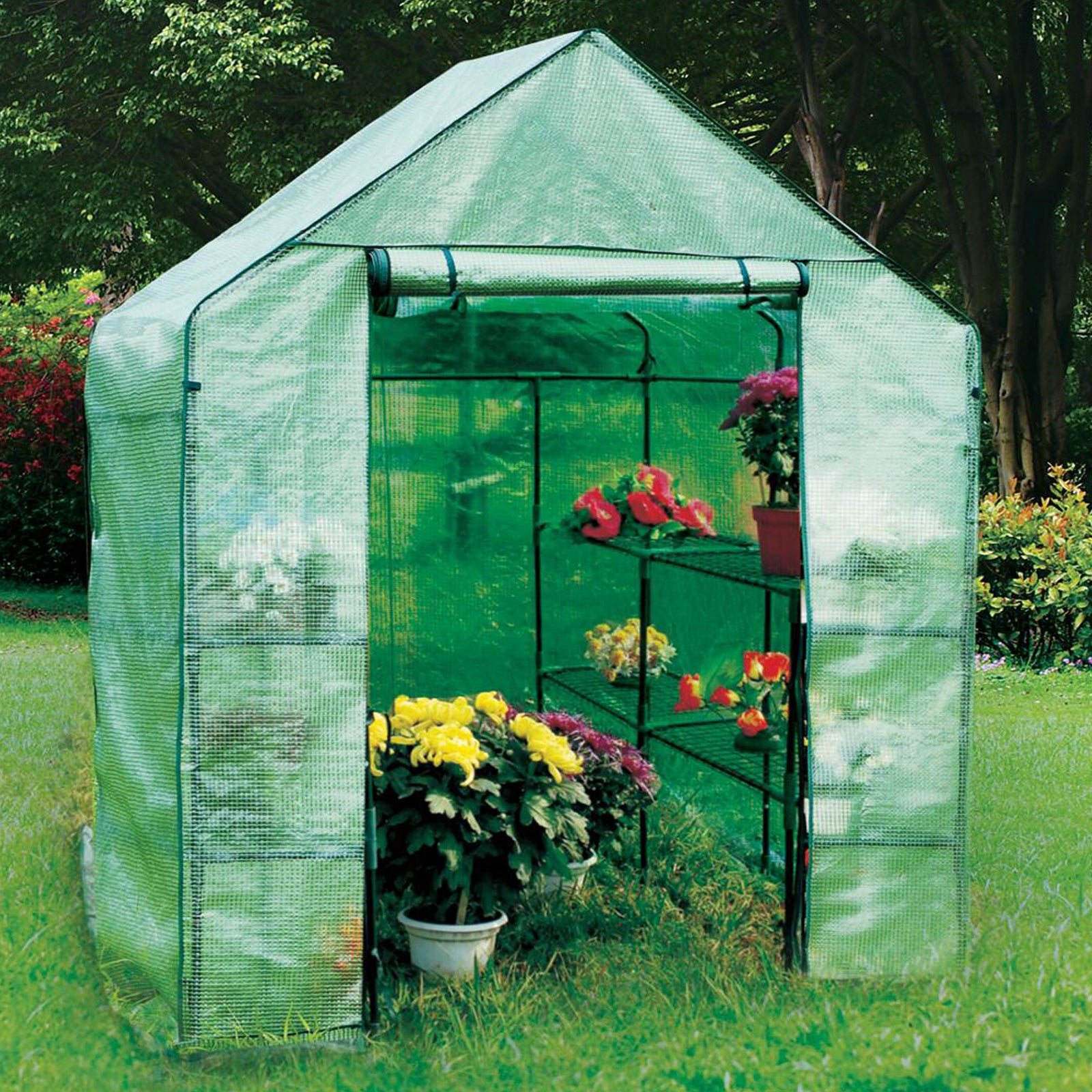 AMOS 3-Tier Outdoo Greenhouse