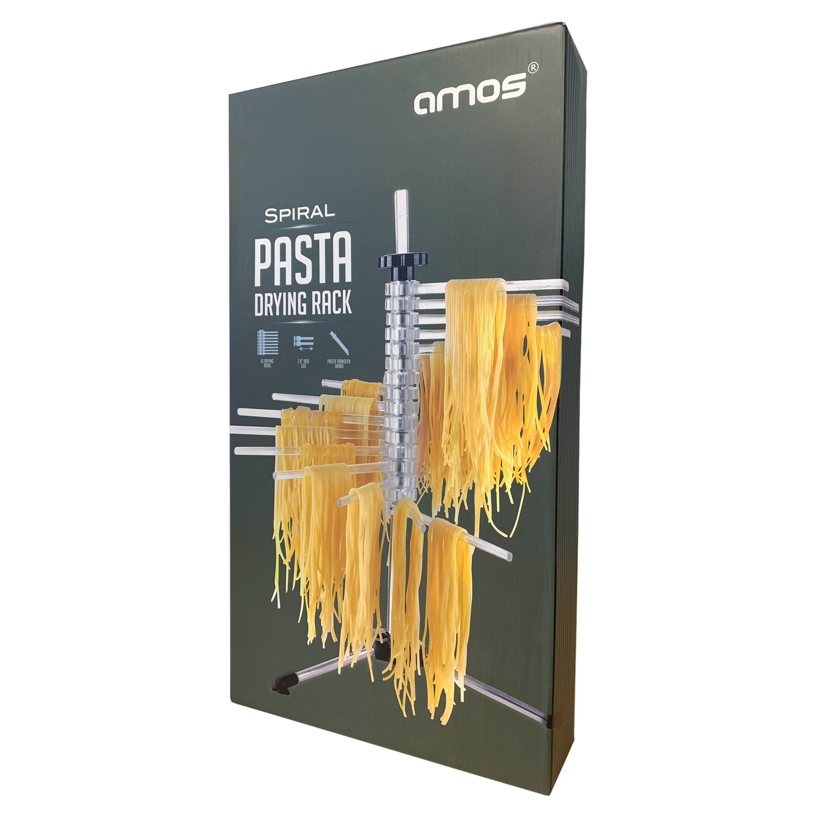 AMOS Spiral Spaghetti Pasta Drying Rack