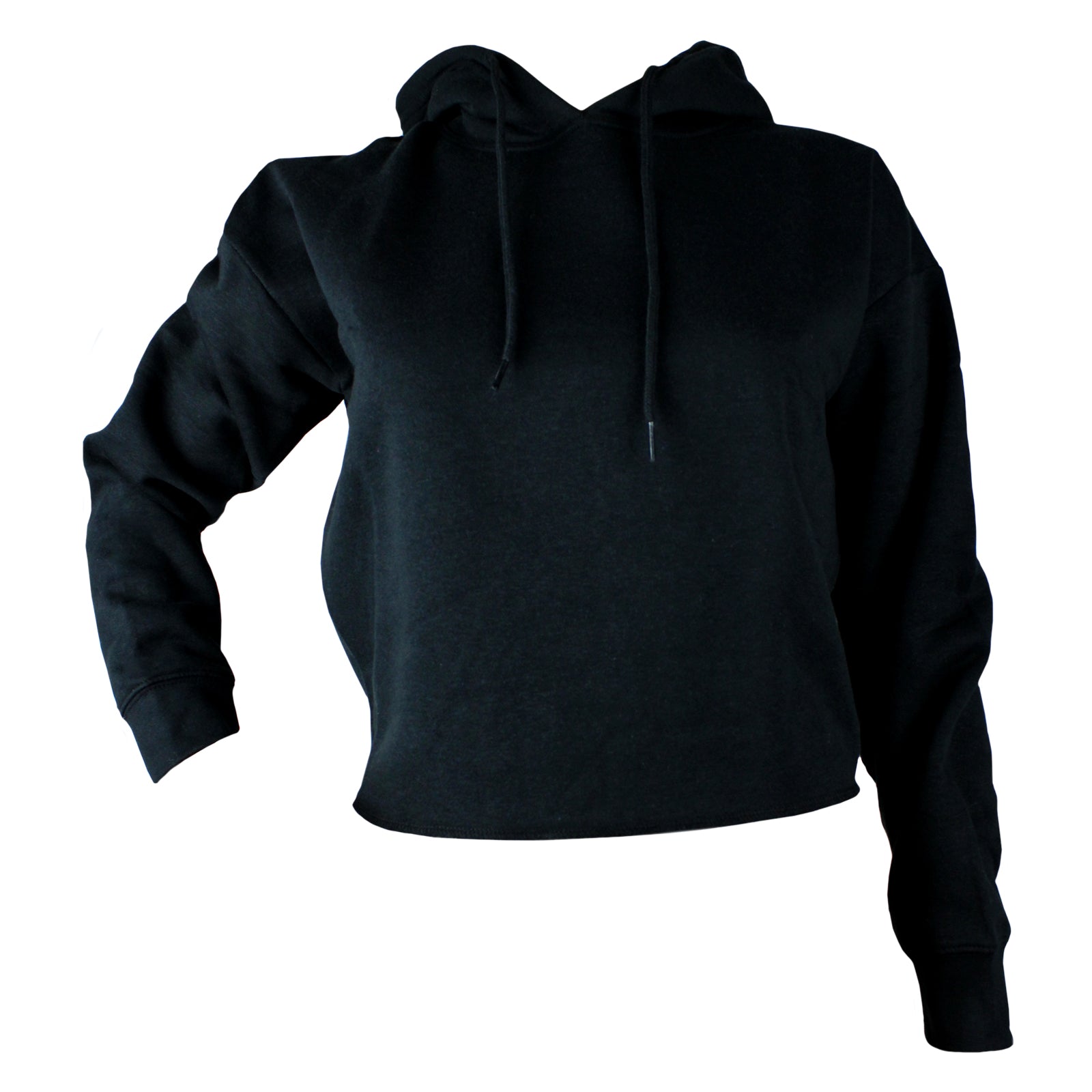 Ladies/Womens Crop Hoodie