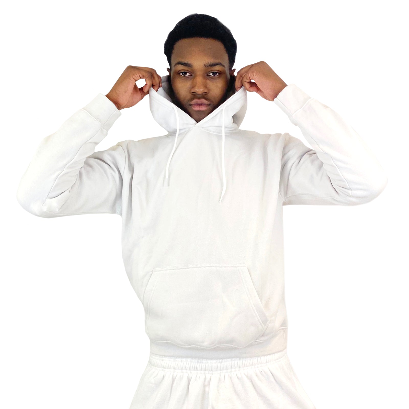 White Pullover Hoodie