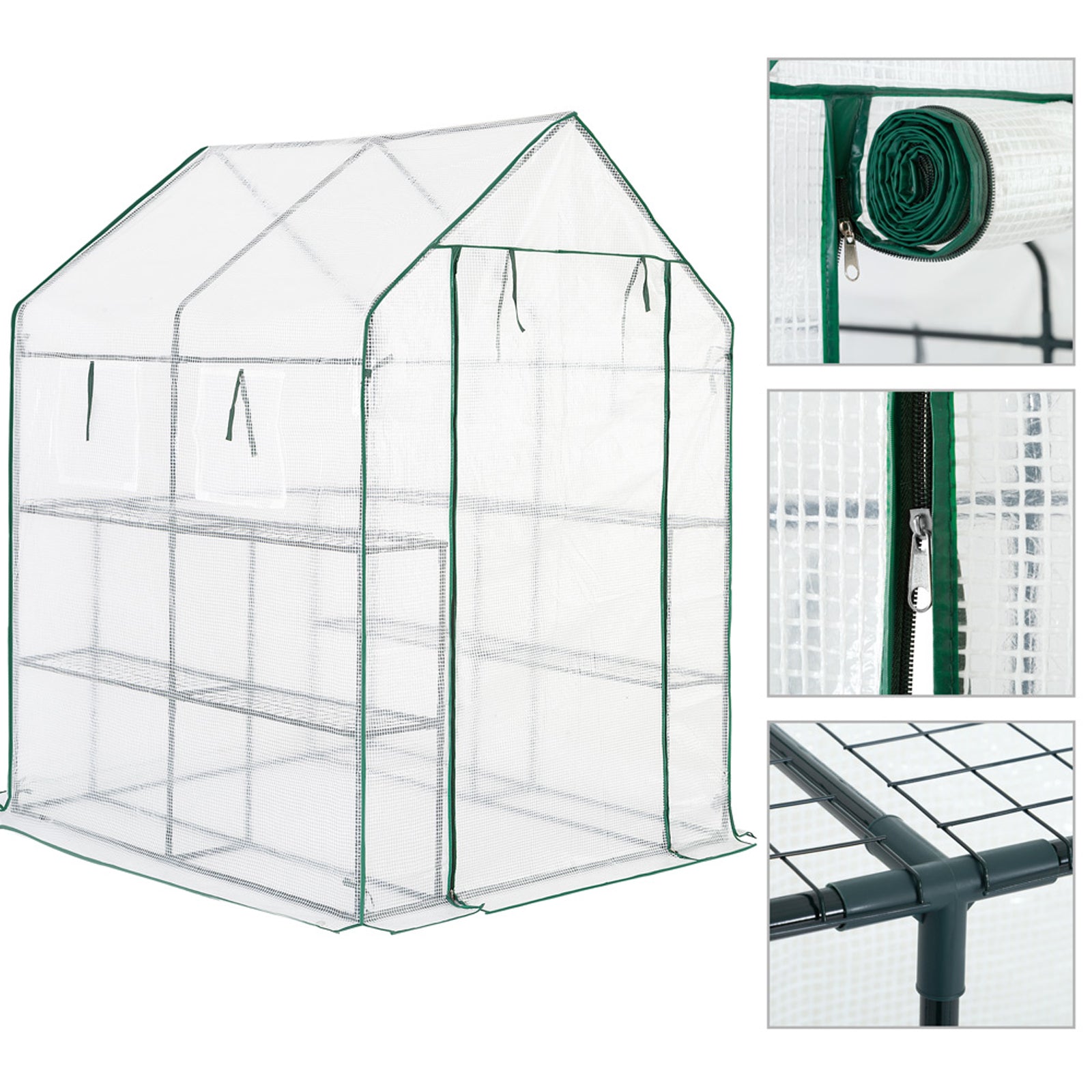 AMOS 3-Tier Outdoor Greenhouse