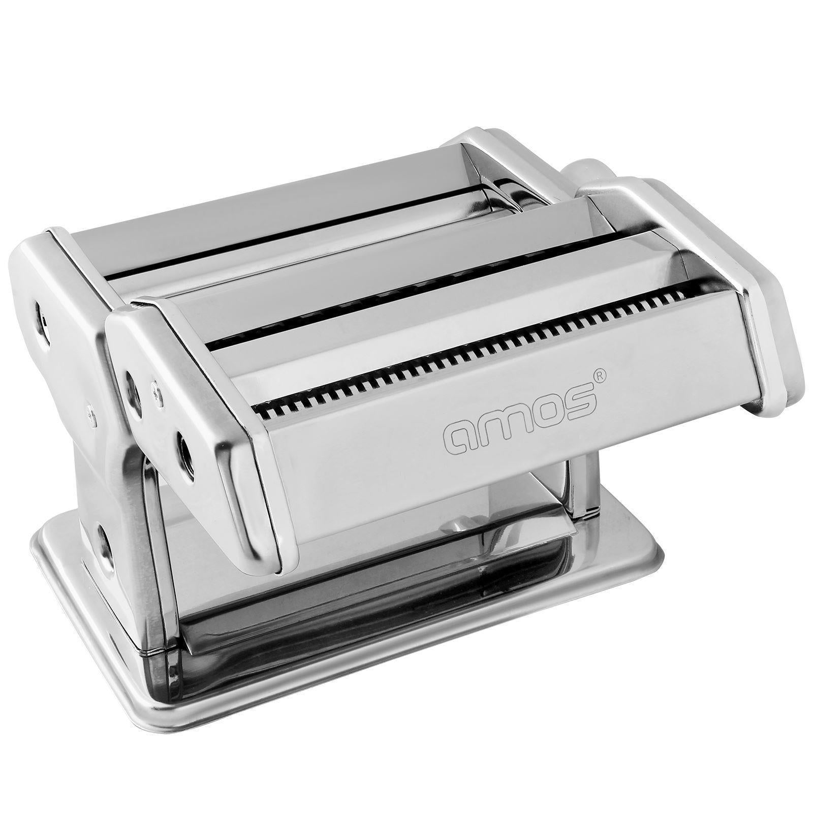 AMOS 3 in 1 Stainless Steel Pasta Maker Machine Tagliatelle Lasagne Cutter Kitchen Tool 