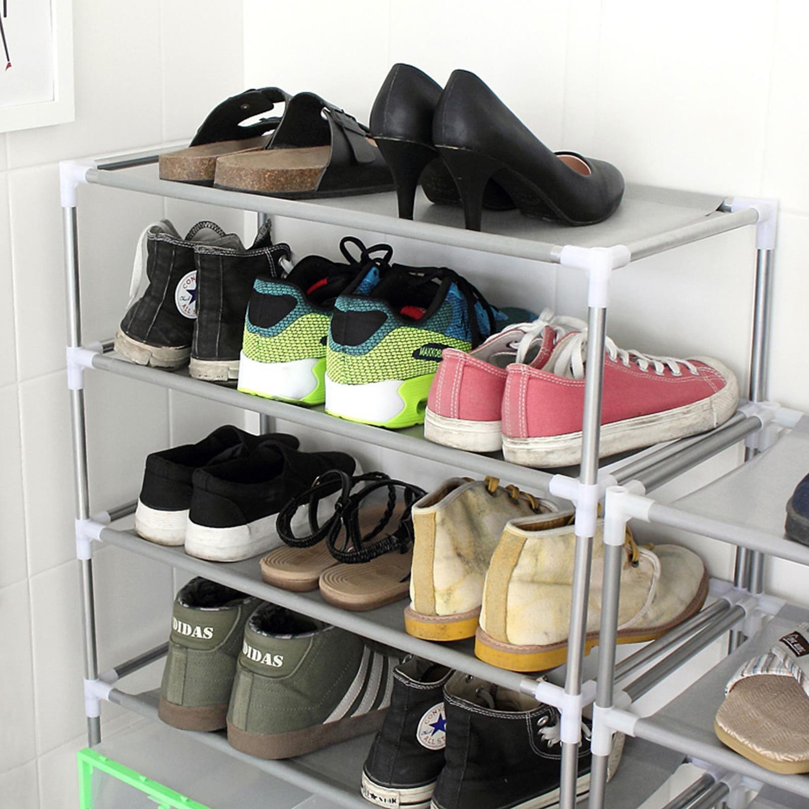 AMOS 10 Tier Shoe Rack - 57cm Width