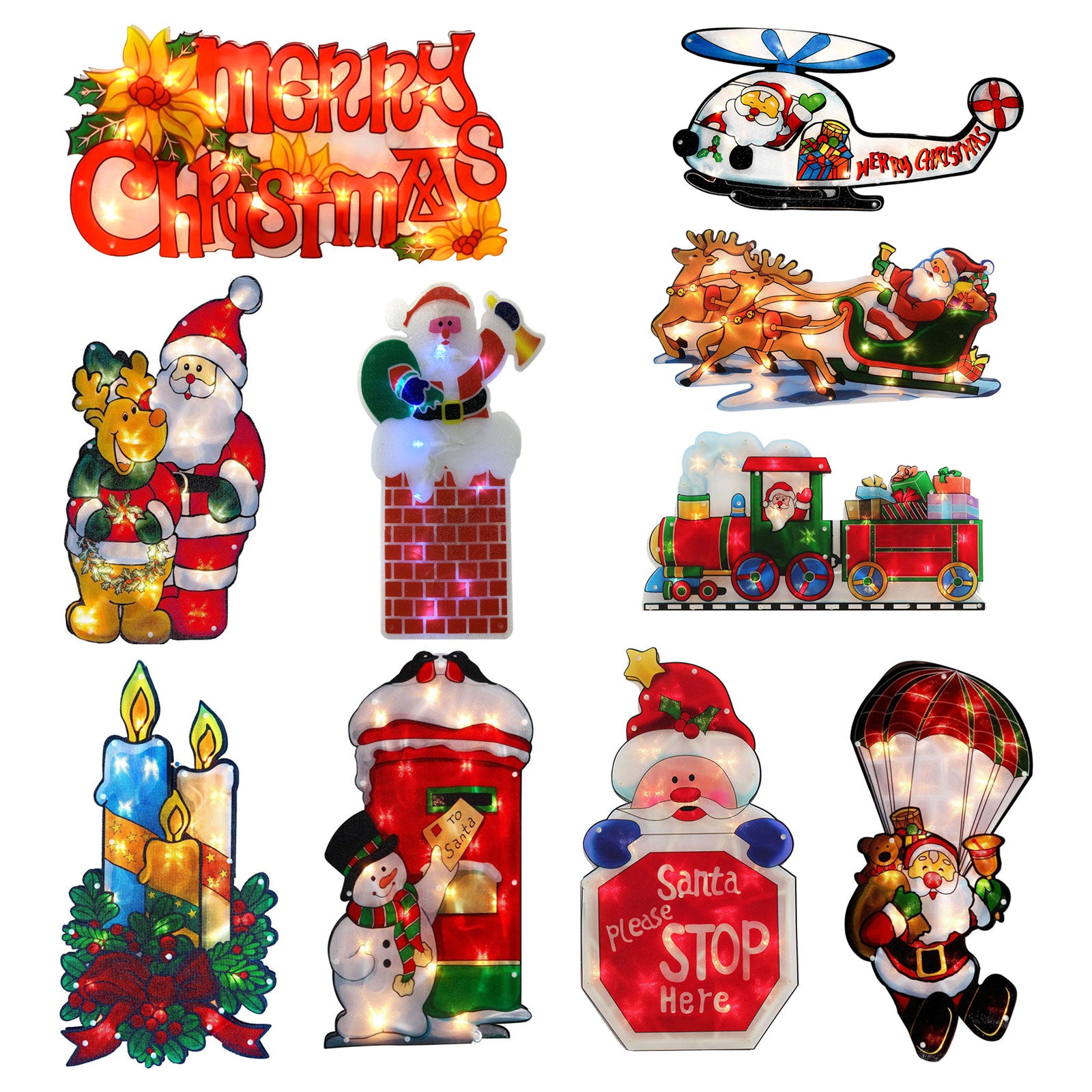 Battery Operated LED Christmas Decoration 