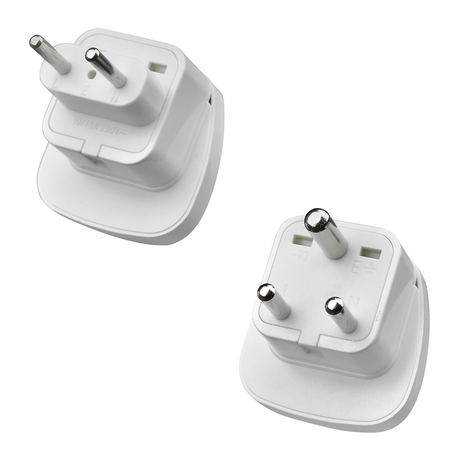 AMOS 2-Pin Travel Plug Adaptors