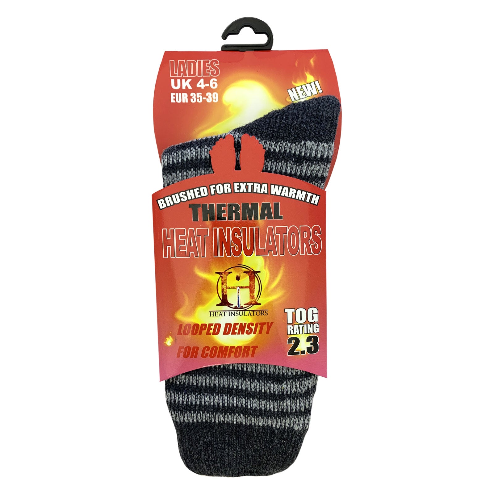 Ladies Size 4-6  Warm Thermal Socks 