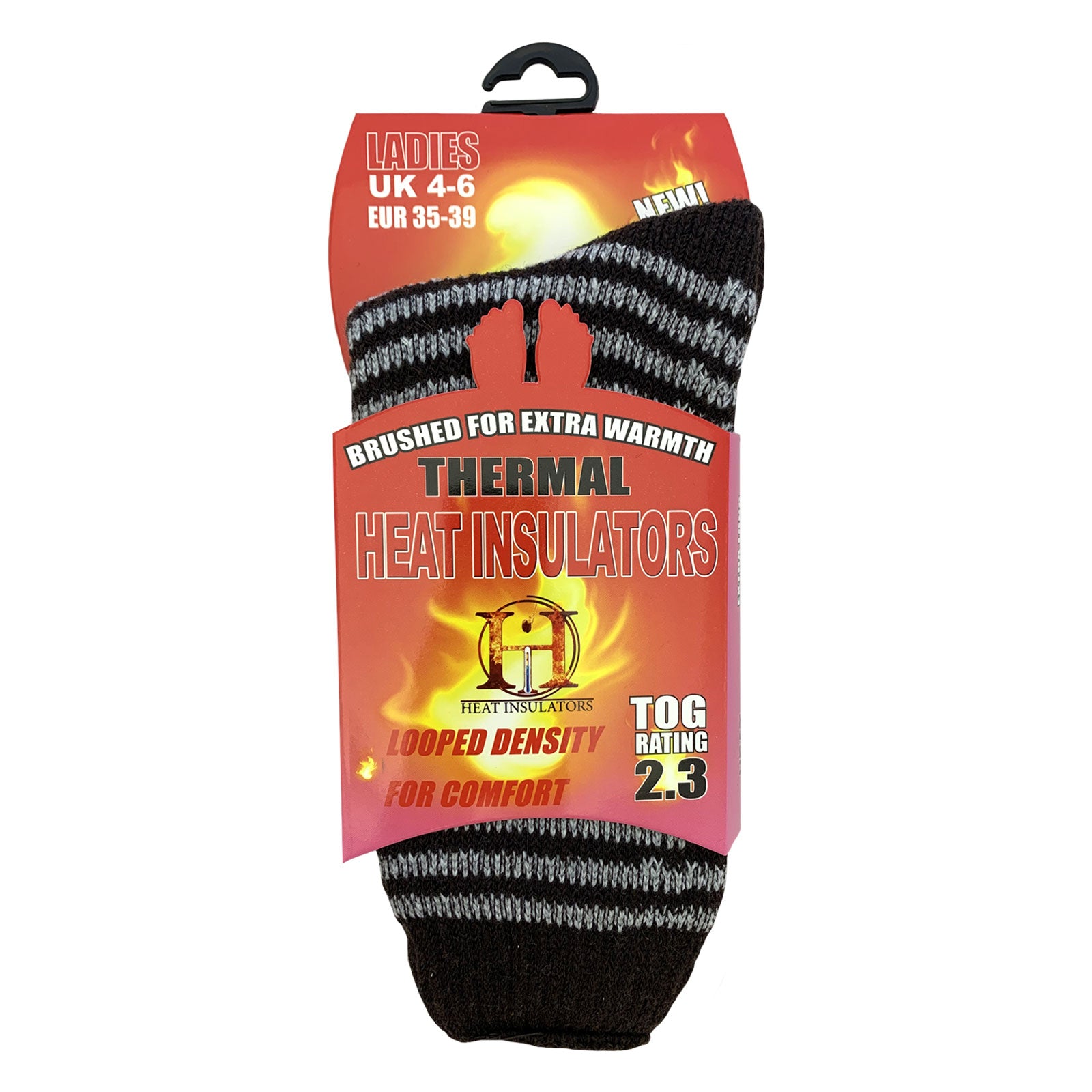 Ladies Size 4-6  Warm Thermal Socks 